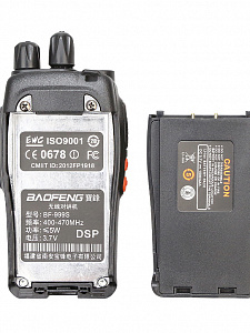 Рация Baofeng BF-999S (888S) черная